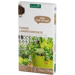 Fumier lombricomposté botanic® - 15 kg