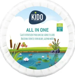Galet effervescent pour eau saine et claire bassin de jardin Aquatic Science Kido All in One - 260 g