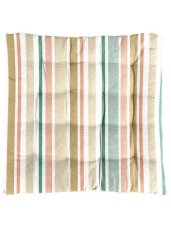 Galette de chaise coloris multicolore en coton Duna - 40 x 40 cm