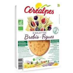 Galette fromage de brebis figues - 2 x 90 g