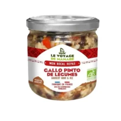 Gallo pinto de légumes, haricots et riz bio Le voyage de Mamabé - 330 g