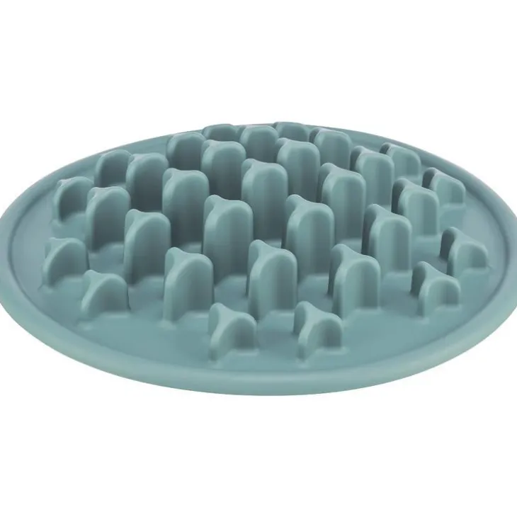 Gamelle anti-glouton pour chien coloris bleu Trixie Slow Feeding - Ø 35 cm