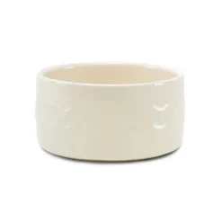 Gamelle d'eau pour chien coloris beige clair en grès Scruffs Icon – 20 x 20 x 10,5 cm