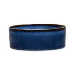 Gamelle pour chien en grès coloris bleu nuit Reactive Glaze Scruffs - 19 x 19 x 8 cm
