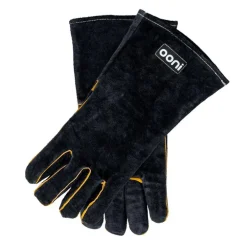 Gants anti-chaleur en cuir noir Ooni - 35 x 17 cm