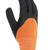 Gants de jardinage coloris noir et orange