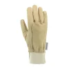 Gants de jardinage Erable coloris beige en cuir