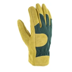 Gants de jardinage petits travaux coloris marron en cuir