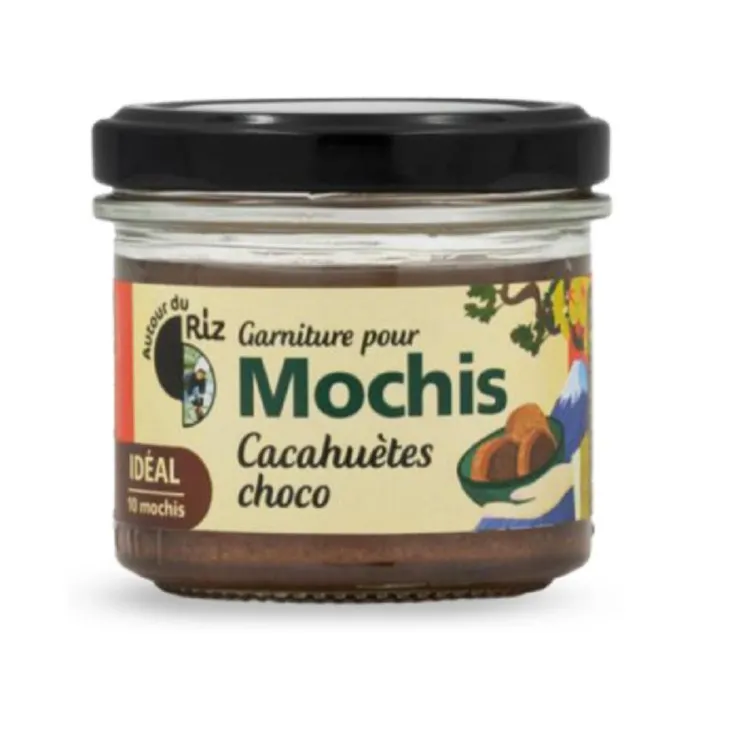 Garniture pour mochis cacahuètes choco Autour du riz - 100 g