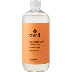Gel douche Cœur d'Abricot à l'aloe vera Bio Avril - 500 ml