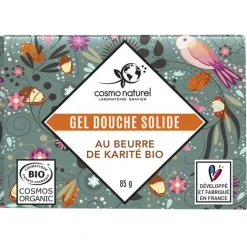 Gel douche solide Beurre de karité Etui 85 g vert