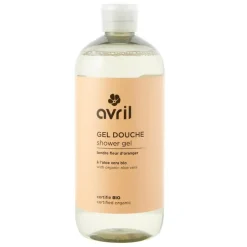 Gel douche Tendre fleur d'oranger à l'aloe vera Bio Avril - 500 ml
