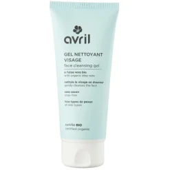 Gel nettoyant visage à l'aloe vera Certifié Bio Avril - 100 ml