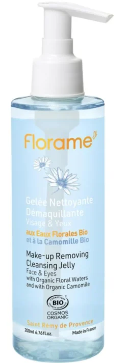 Gelée nettoyante démaquillante Florame gamme nettoyante - 200 ml