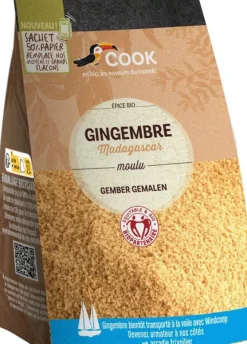 Gingembre moulu bio Cook - 100 g