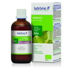 Ginkgo extrait de plantes fraîches bio Ladrôme - 100 ml