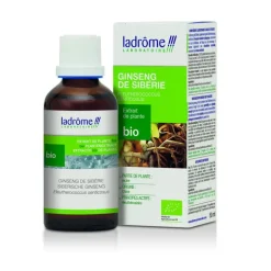 Ginseng de Sibérie extrait de plantes fraîches bio Ladrôme - 50 ml