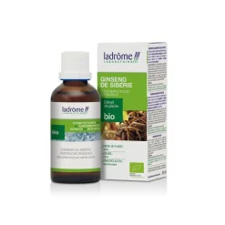 Ginseng de Sibérie extrait de plantes fraîches bio Ladrôme - 50 ml