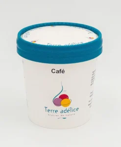 Glace café Terre Adélice - Pot de 120 ml