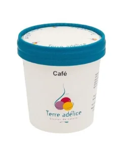 Glace café Terre Adélice - Pot de 120 ml