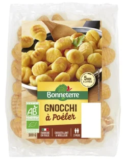 Gnocchi à poêler bio Bonneterre – 300 g