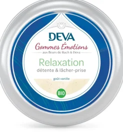 Gommes relaxation détente et lâcher-prise bio et vegan goût vanille Deva - 45 g