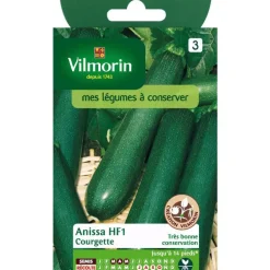 Graines de courgette anissa HF1 Vilmorin - graines à semer