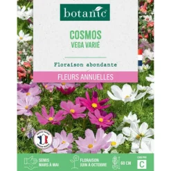 Graines de fleurs de Cosmos vega varié botanic®