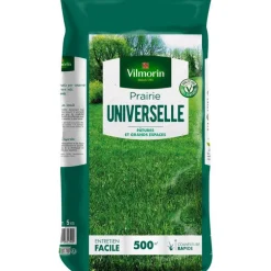 Graines de gazon à semer prairie universelle Vilmorin - 5 kg