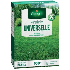 Graines de gazon à semer prairie universelle Vilmorin - 1 kg
