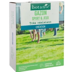 Graines de gazon à semer sports et jeux pour création botanic® - 3 kg