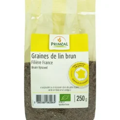 Graines de lin brun 250 g PRIMEAL