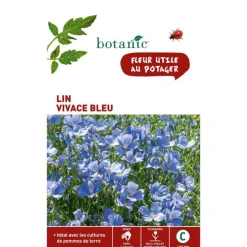 Graines de lin vivace bleu botanic® - graines à semer