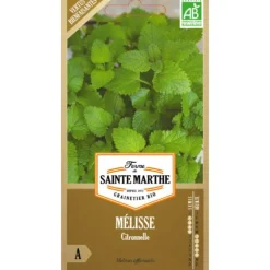 Graines de Mélisse citronnelle bio Ferme de Sainte Marthe - graines à semer