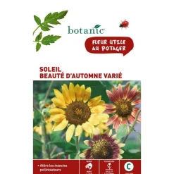Graines de soleil beauté d'automne varié botanic® - graines à semer