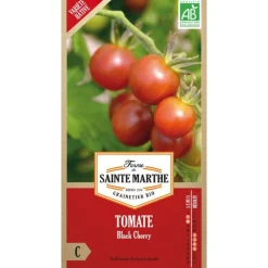 Graines de tomate black cherry bio Ferme de Sainte Marthe - graines à semer