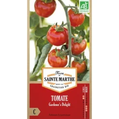 Graines de tomate gardener's delight bio Ferme de Sainte Marthe - graines à semer