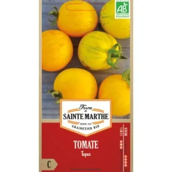 Graines de Tomate Topaz bio Ferme de Sainte Marthe - graines à semer
