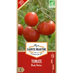 Graines de Tomates Bloody Butcher bio Ferme de Sainte Marthe - graines à semer