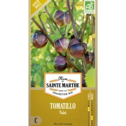 Graines de Tomatillo violet bio Ferme de Sainte Marthe - graines à semer