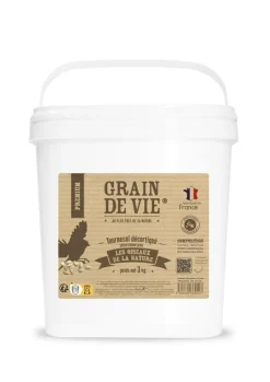Graines de tournesol décortiquées pour oiseaux Grain de Vie - 3 kg