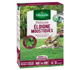 Graines pour pelouse éloigne moustiques Vilmorin 1 kg - graines à semer