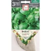 Graines présemées de Basilic Grand vert bio Ernest Turc - 3 ronds de 10 cm