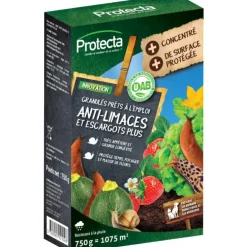 Granulés anti-limace prêts à l’emploi Protecta - 750 g