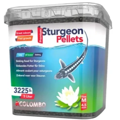 Granulés nourriture esturgeon 6mm, 3225g - COLOMBO BASSIN - modèle M - 5L