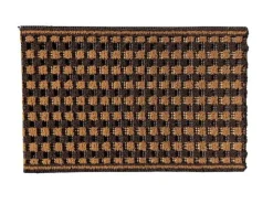 Grattoir en granit marron Sweetsol - 60 x 40 cm