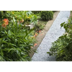 Graviers de marbre gris glacier calibre 8 à 12 mm en sac de 20 kg