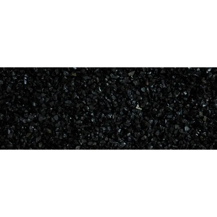 Graviers de marbre noir ébène calibre 8 à 12 mm en sac de 20 kg