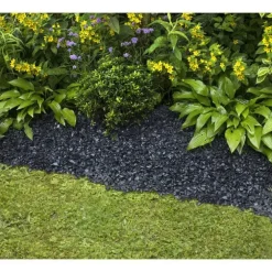 Graviers de marbre noir ébène de calibre 15 à 25 mm en sac de 20 kg