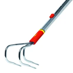 Griffe 3 dents coloris métal 9 cm